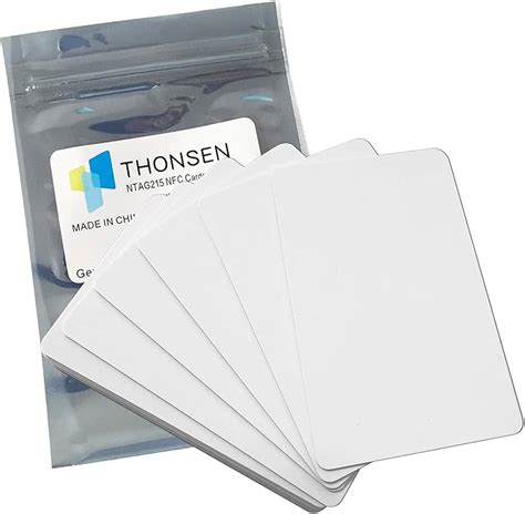 thonsen nfc cards|Amazon.com: THONSEN 25pcs NFC Tags NTAG215 NFC Cards .